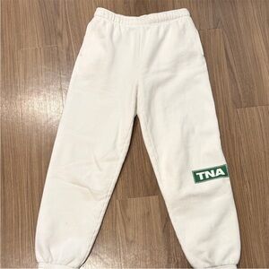 TNA Aritzia Joggers with Logo